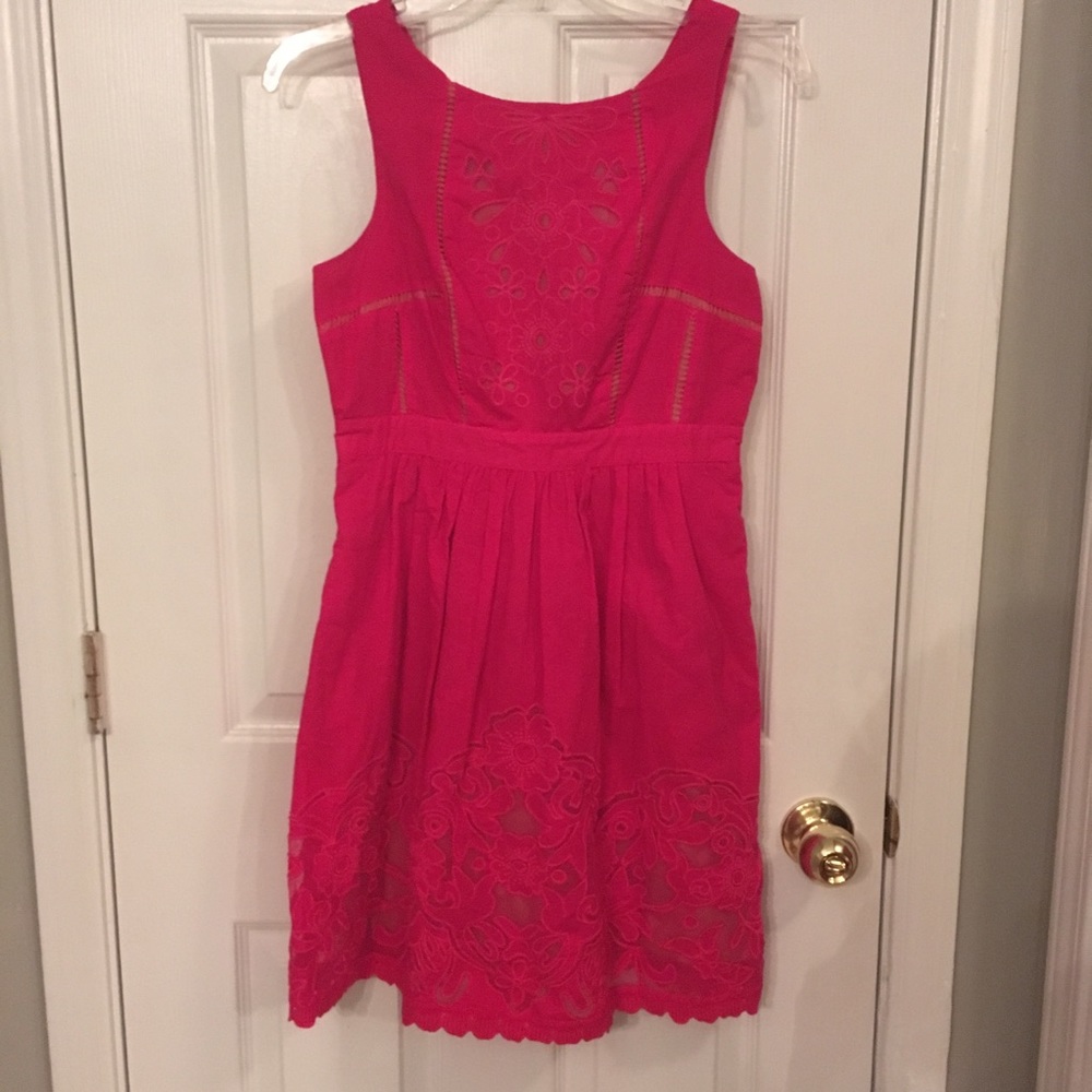 Anthro Moulinette Soeurs Rhododendron dress